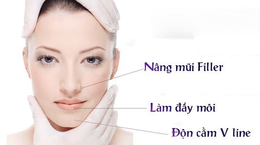 các dịch vụ tiêm filler