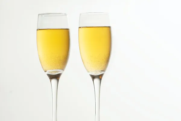 two-clear-drinking-glasses