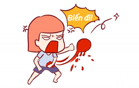 đau bụng kinh