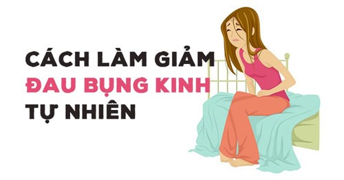 Cách làm giảm đau bụng kinh tại nhà