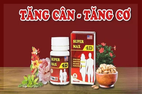 Thuốc tăng cân Super max 4d