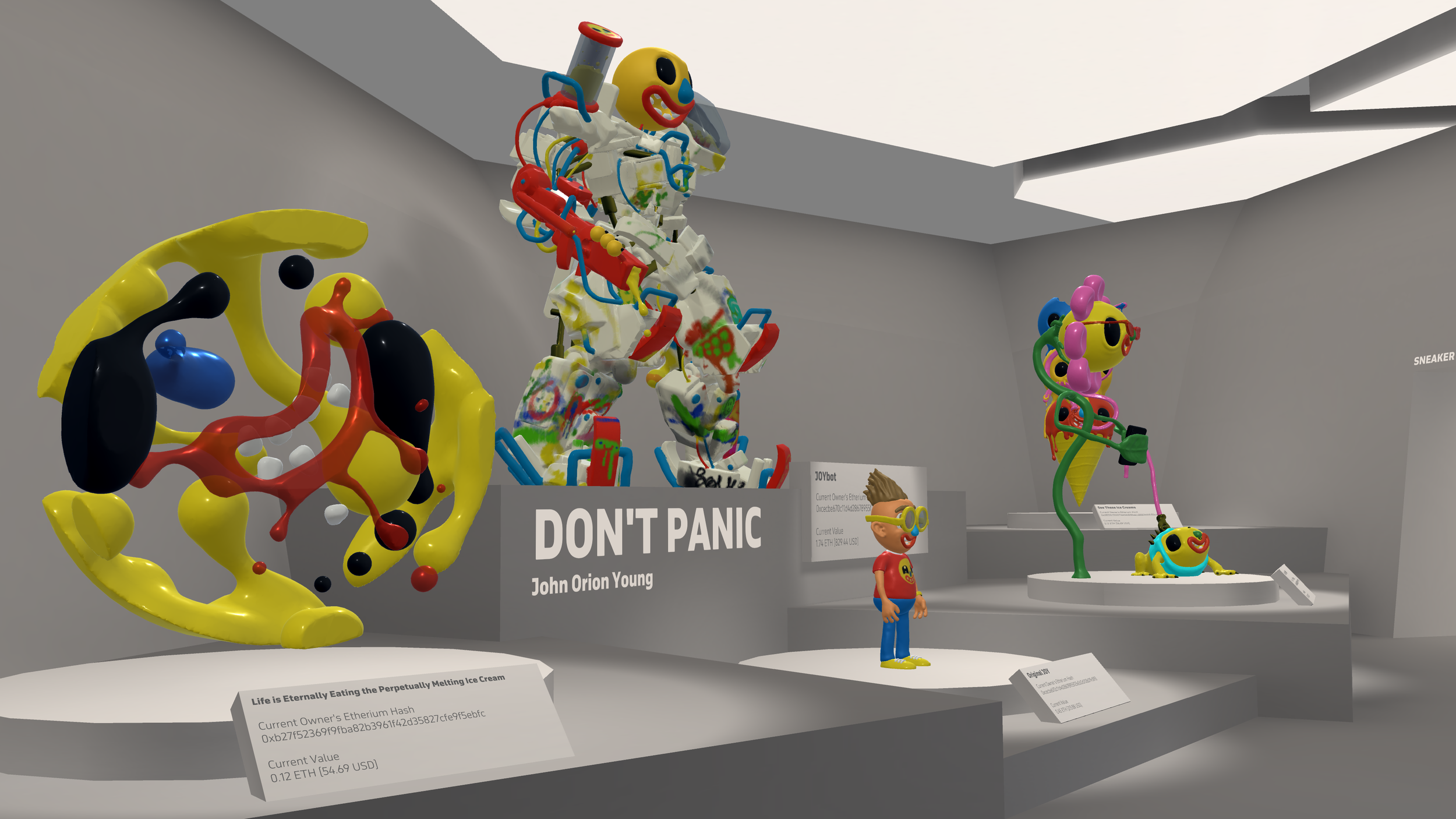 Spotlight: John Orion Young on Spreading Joy with VR Crypto Art
