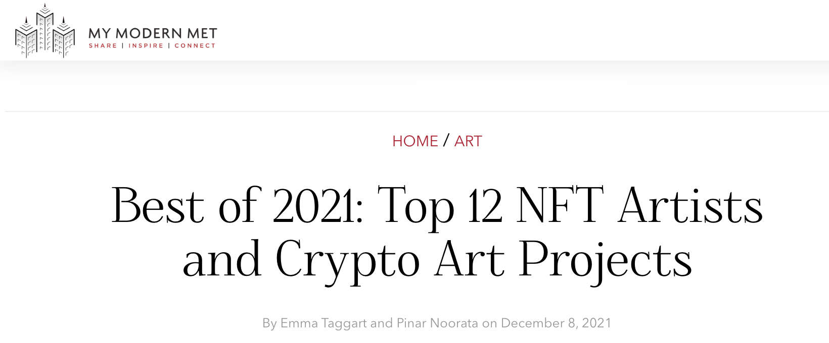 Best of 2021: Top 12 NFT Artists and Crypto Art Projects