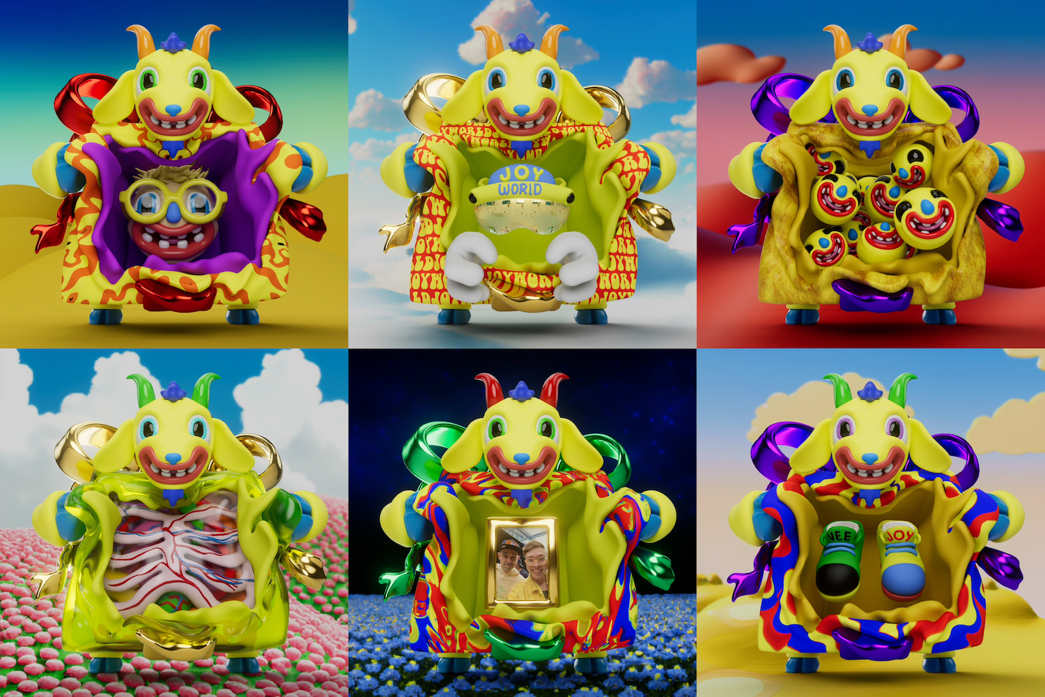 JOY is the Goat – Collaboration with VeeFriends 