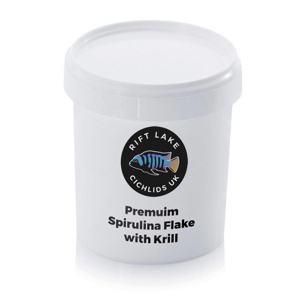 Premuim Spirulina Flake with Krill (100g)
