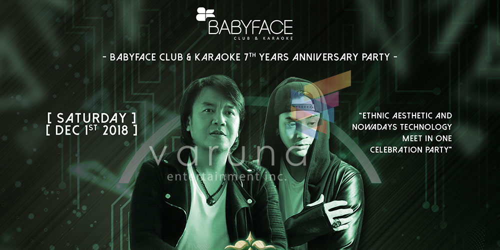 Ari Lasso dan Dimas Andrean akan ramaikan Anniversary ke 7 Babyface Club & Karaoke dalam Magnificent 7 