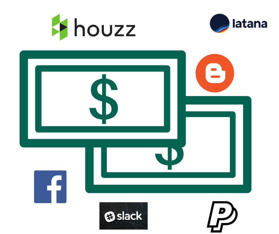 Brand Value Latana Houzz Facebook Slack PayPal