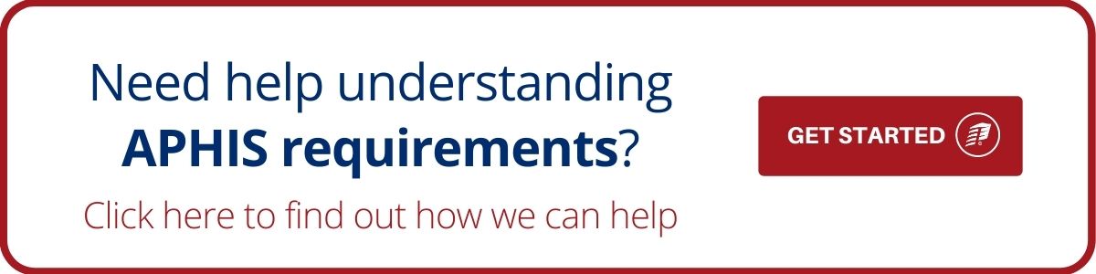 APHIS requirements