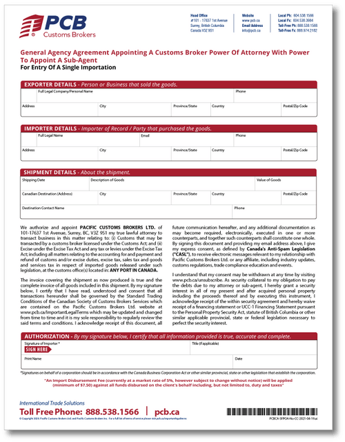 Self Serve Pet Import PCB