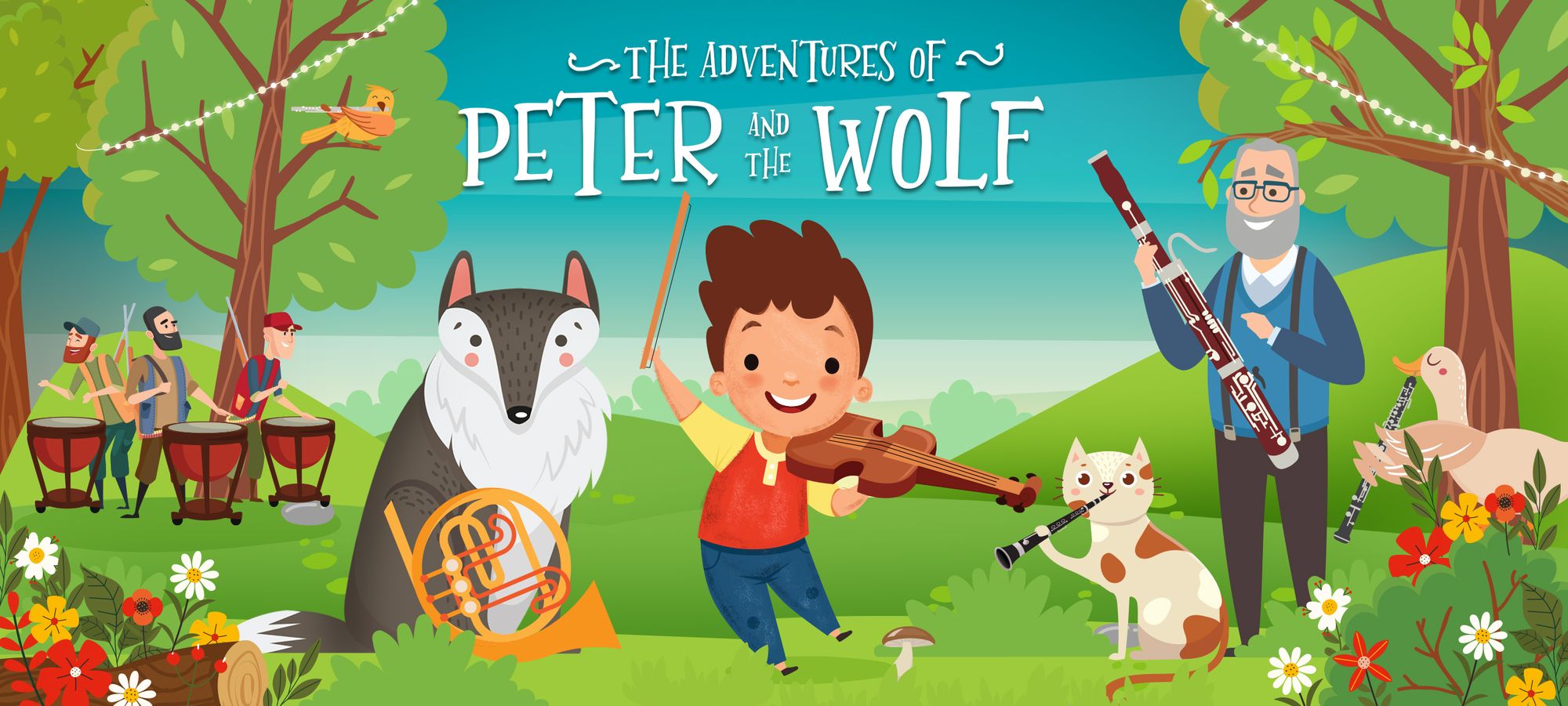 The Adventures of Peter and the Wolf