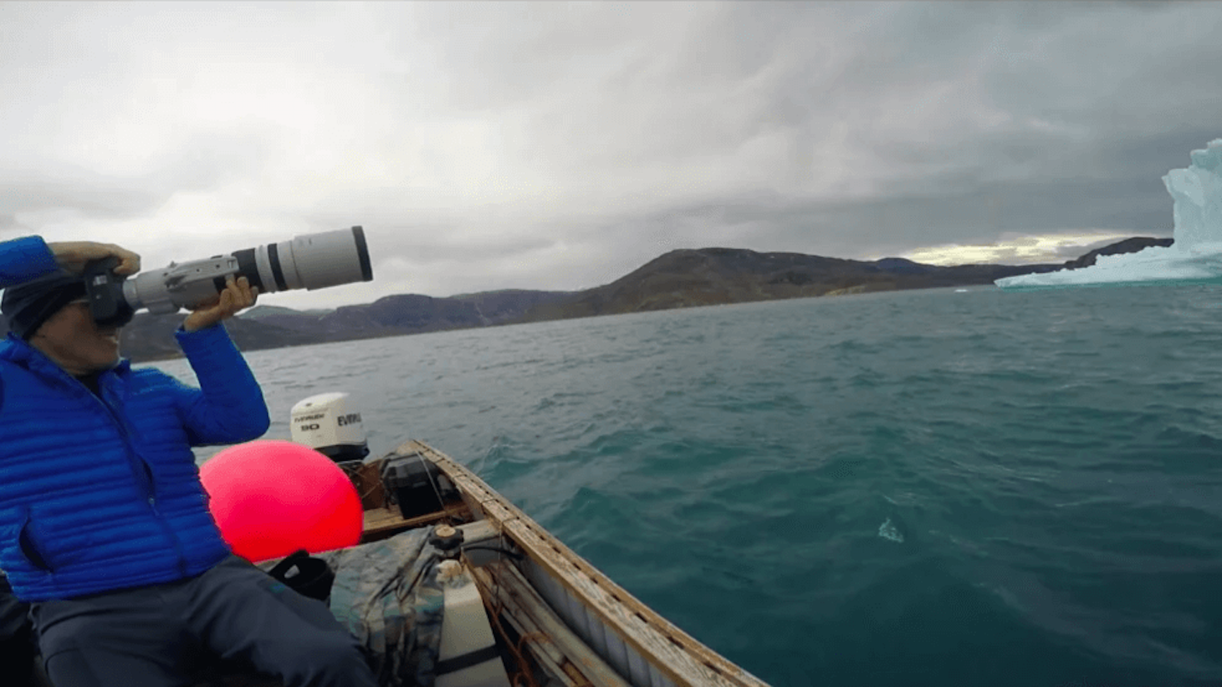 exploring arctic icebergs