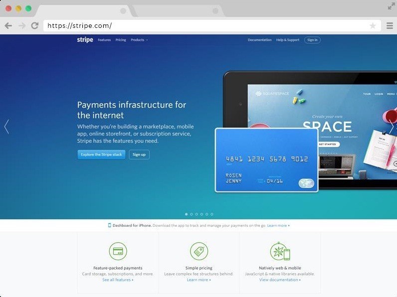 example value proposition stripe
