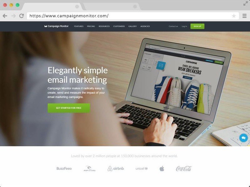 Example value proposition campaign monitor
