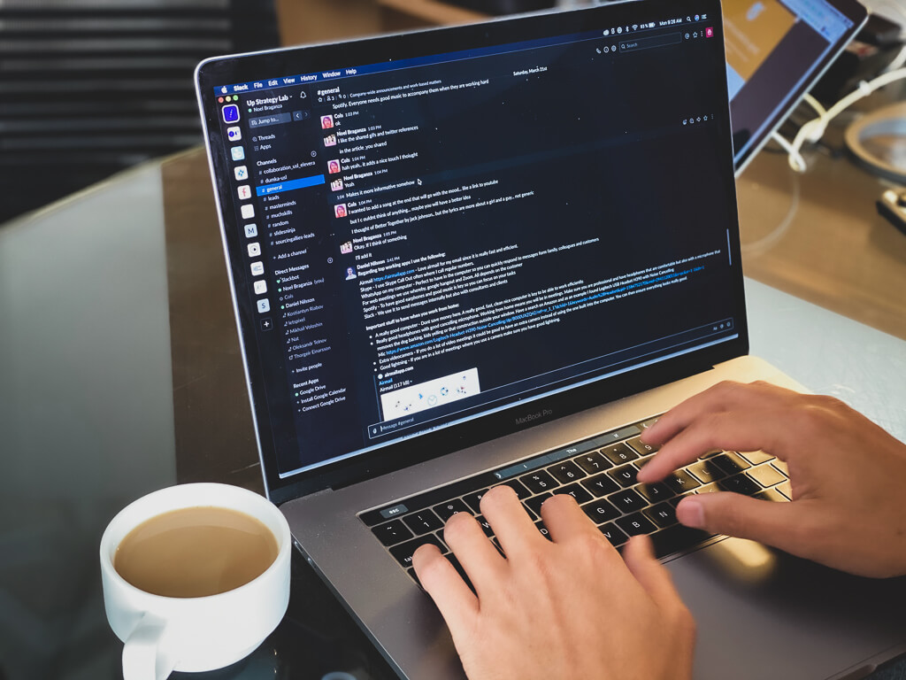 Slack and Coffee go together