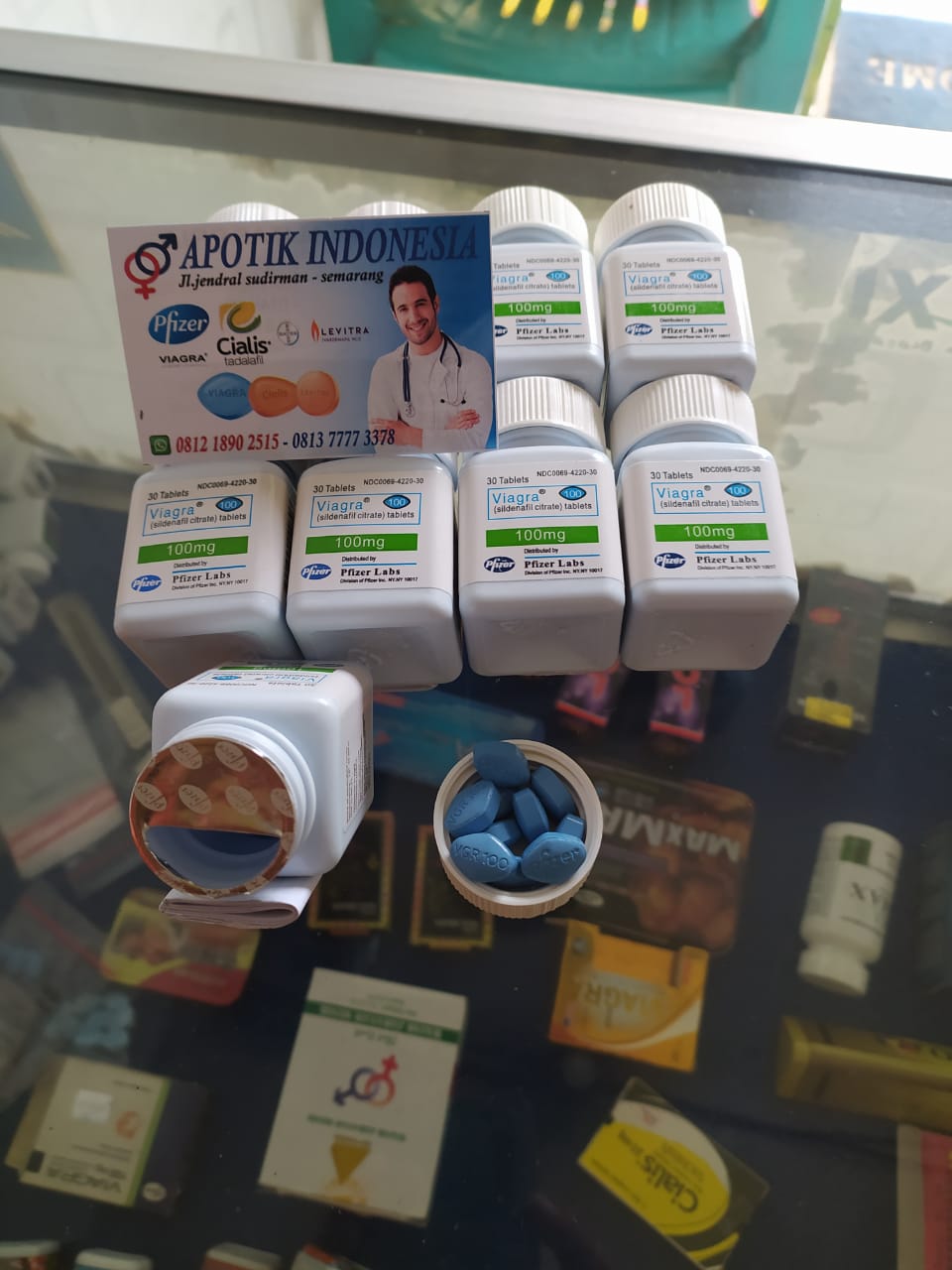 Harga Viagra pil biru pertama di Apotek K24 Apotek K24