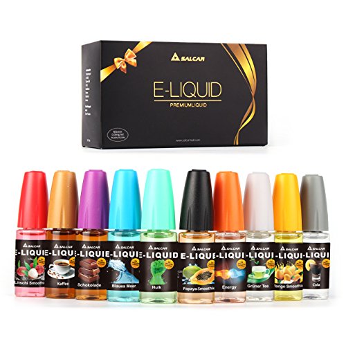 liquidi salcar con confezione nera premium