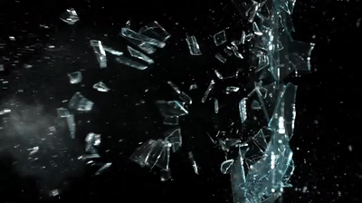 glass breaking