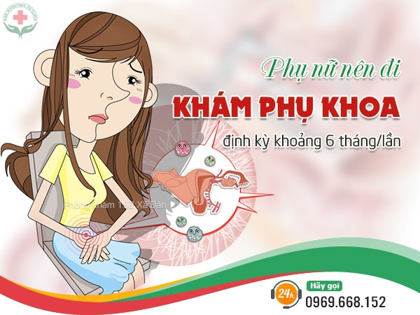 Khám phụ khoa 6 tháng/ lần giúp phát hiện đa nang buồng trứng kịp thời