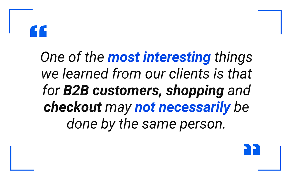 One of the most interesting things we learned from our clients