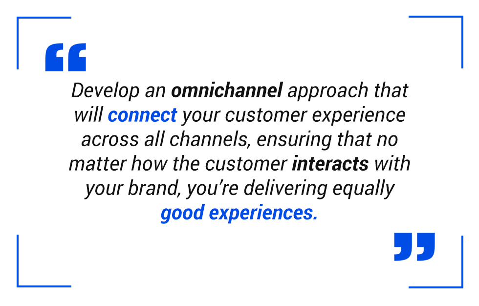 Pull quote: Omnichannel approach