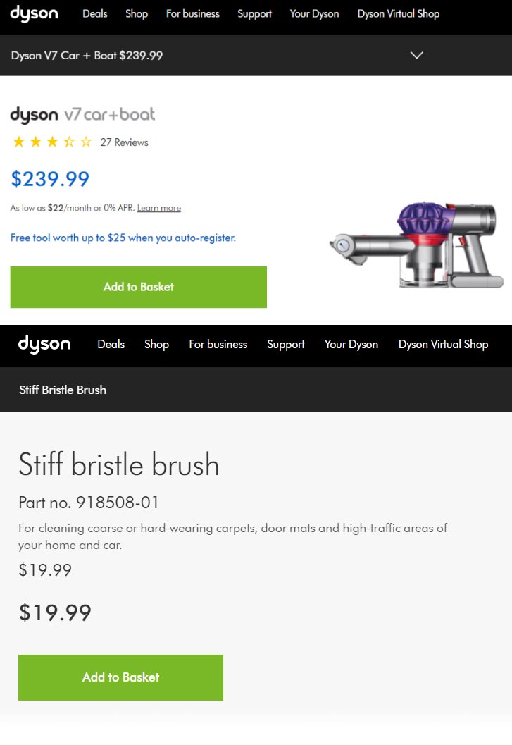 stiff brush product