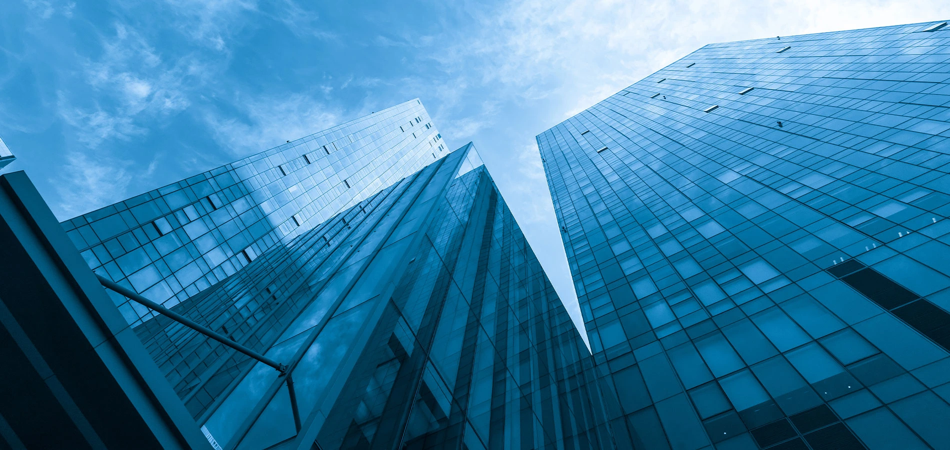 Skyscraper view from below