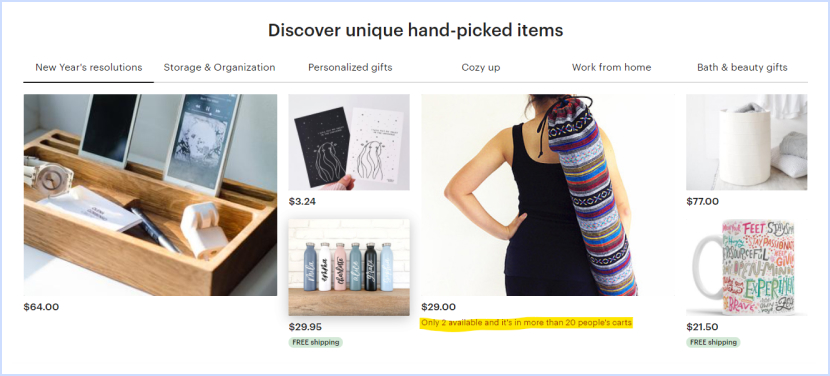 Etsy-product-recommendations