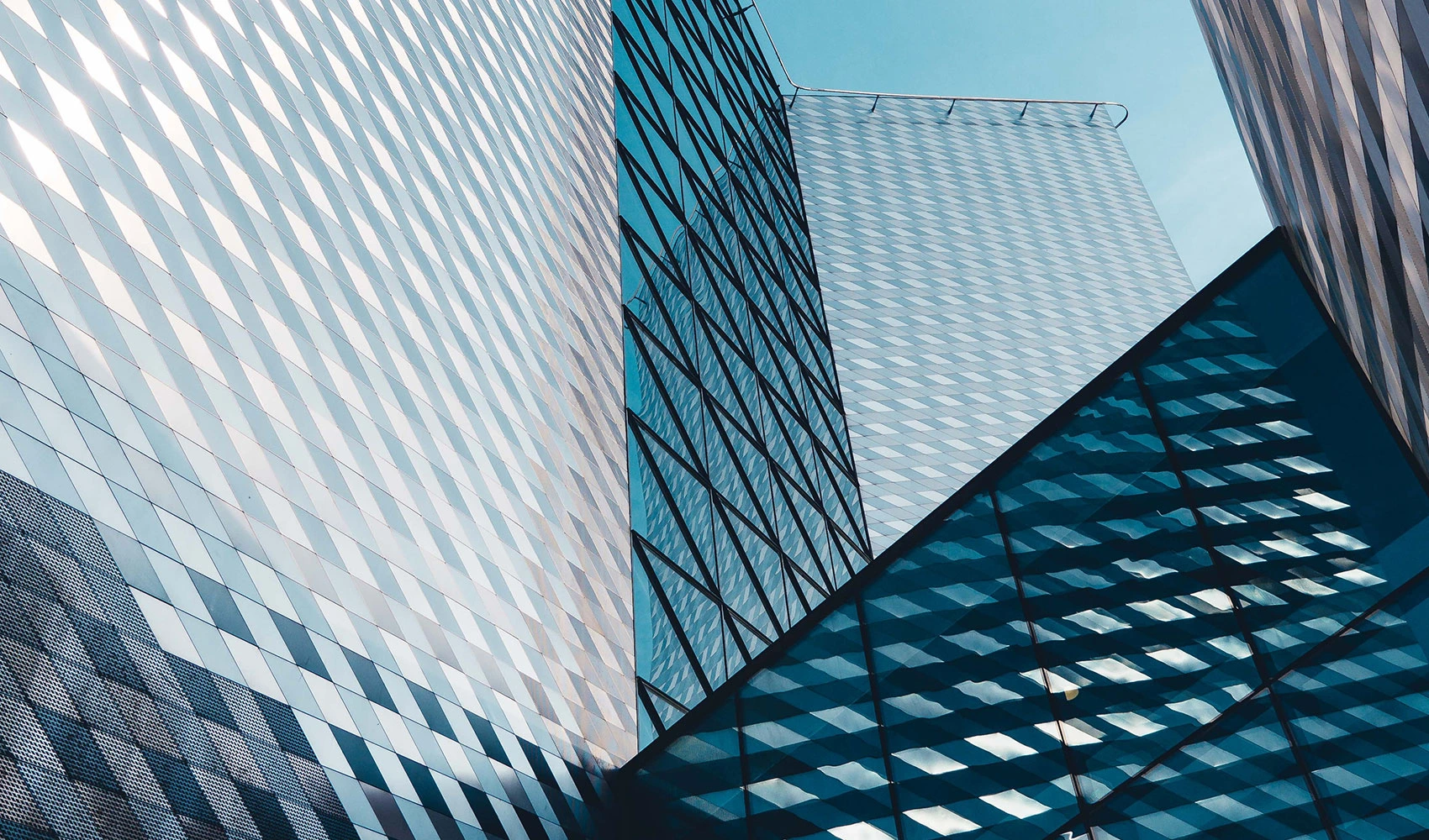 Skyscrapers in a city