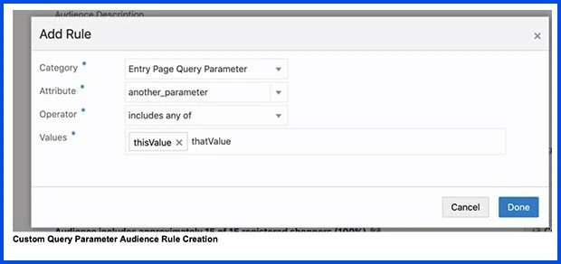 Custom query parameters
