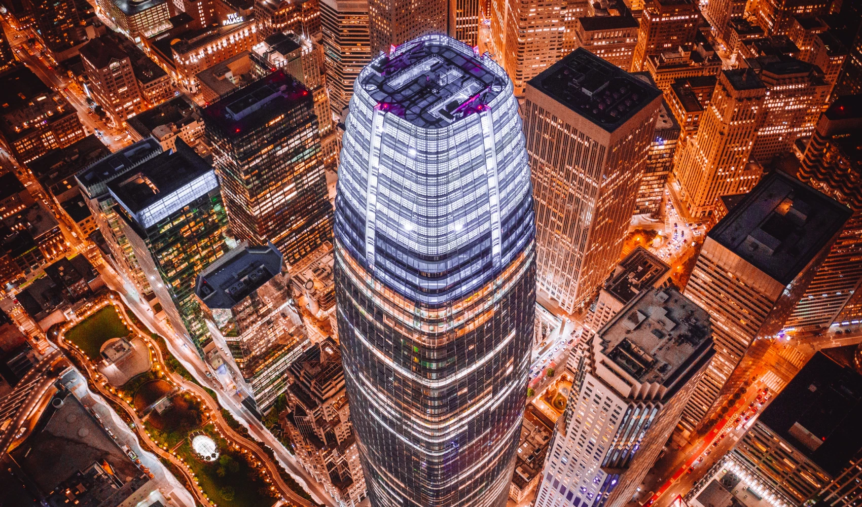 Salesforce building in San Francisco