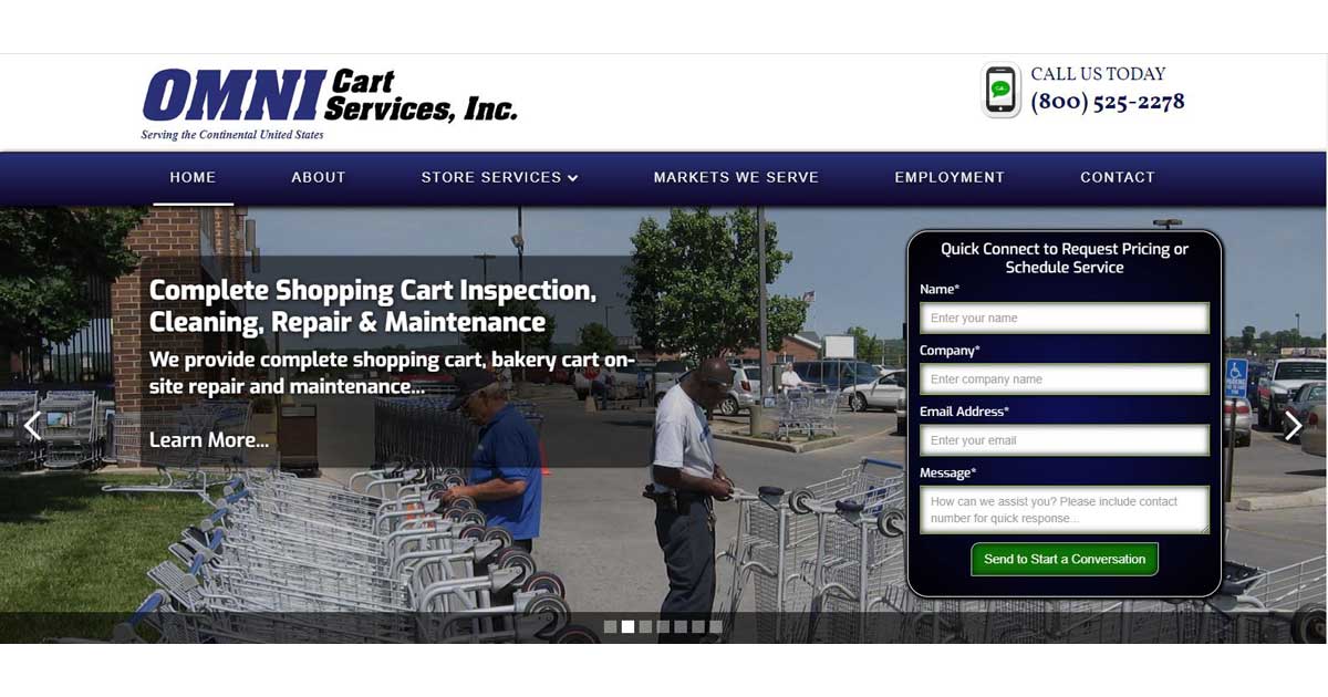 Shopping Cart Repair OMNI Cart Services Inc.