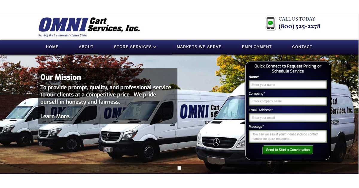 About Us OMNI Cart Services Inc.