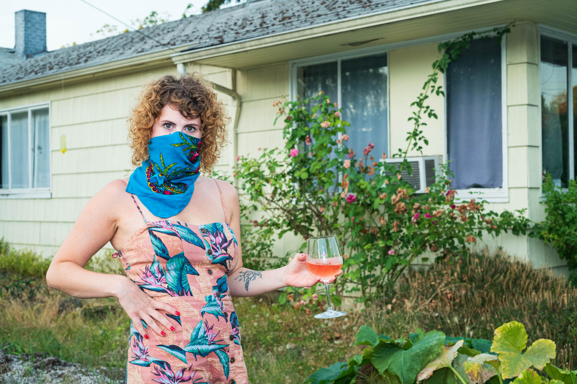 outdoor portrait of a local blue collar worker