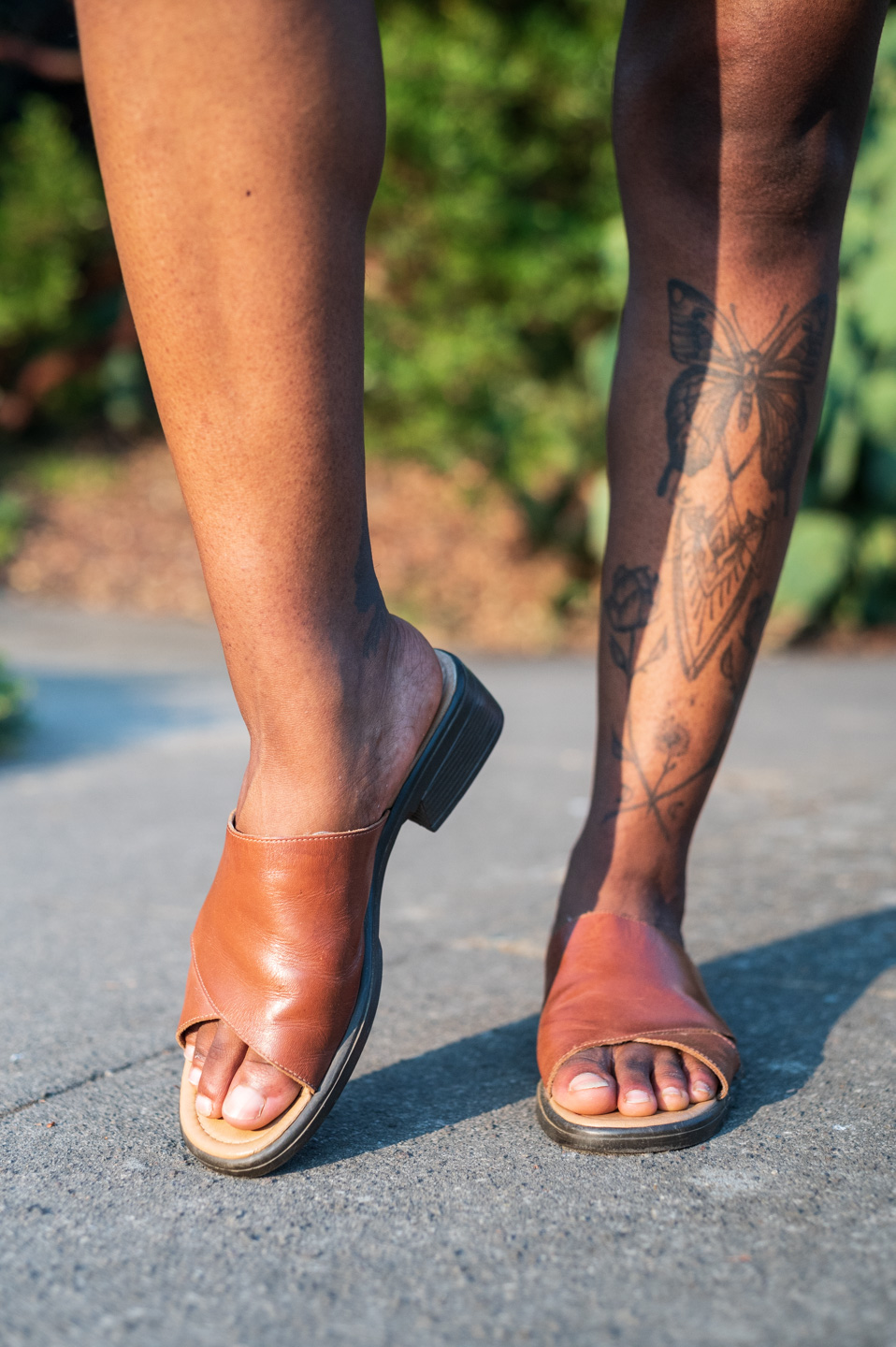 product photo of a pair of sandals for a fashion shoot