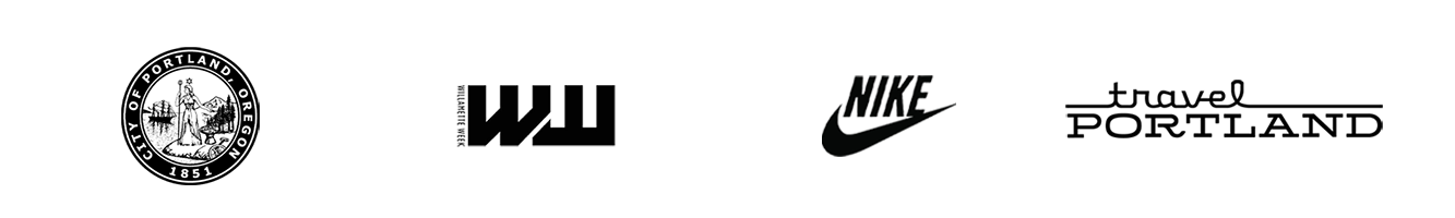 a series of client logos