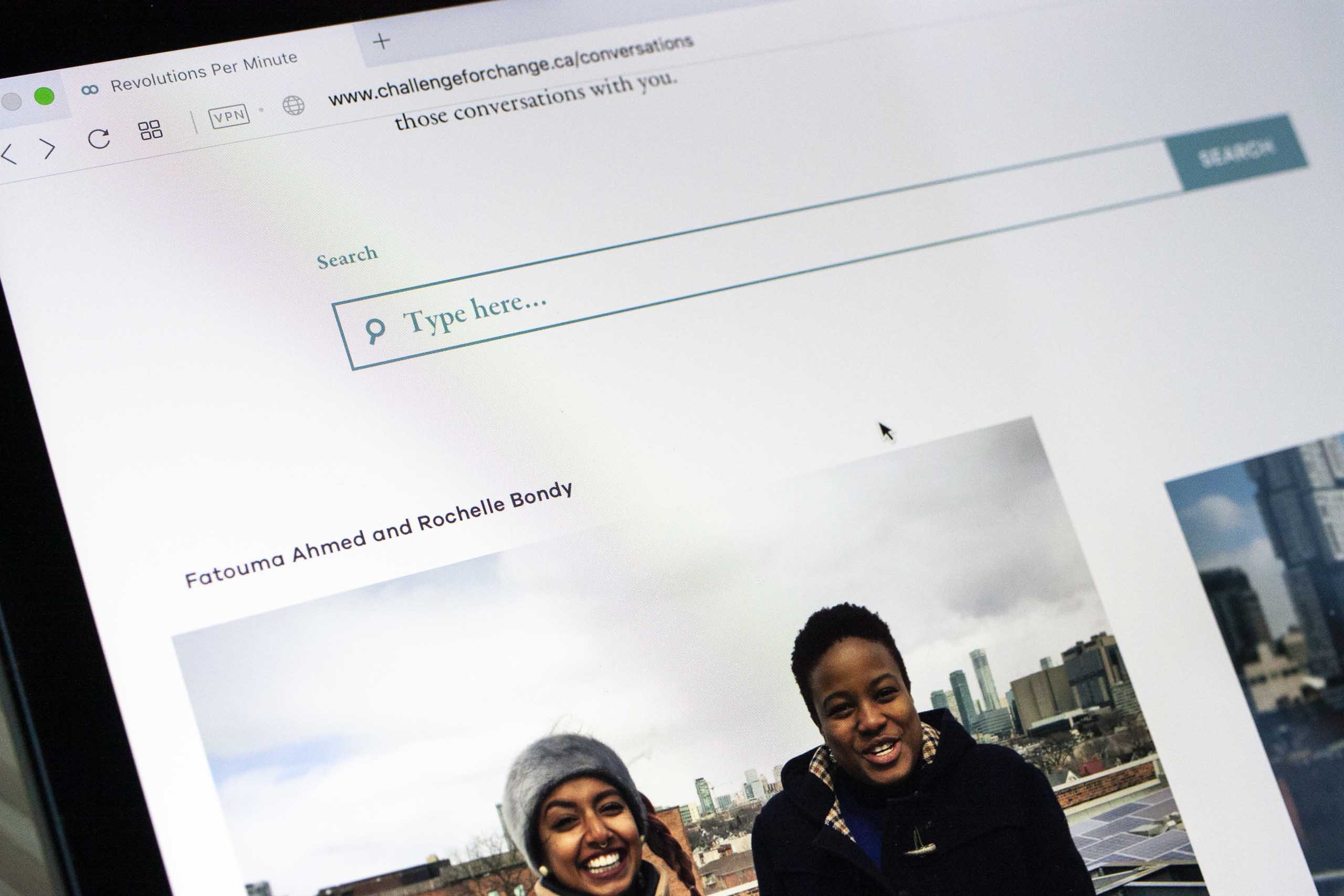 Close up of the search bar navigation — by Yagnyuk.
