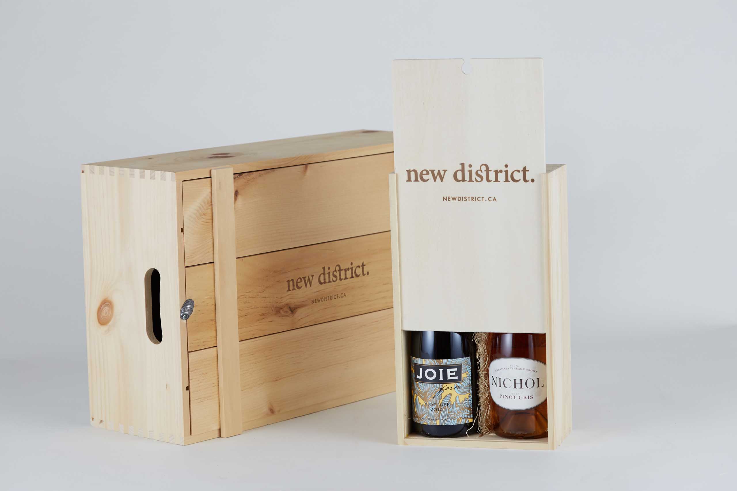 Twelve bottle box and two bottle box together — Yagnyuk.