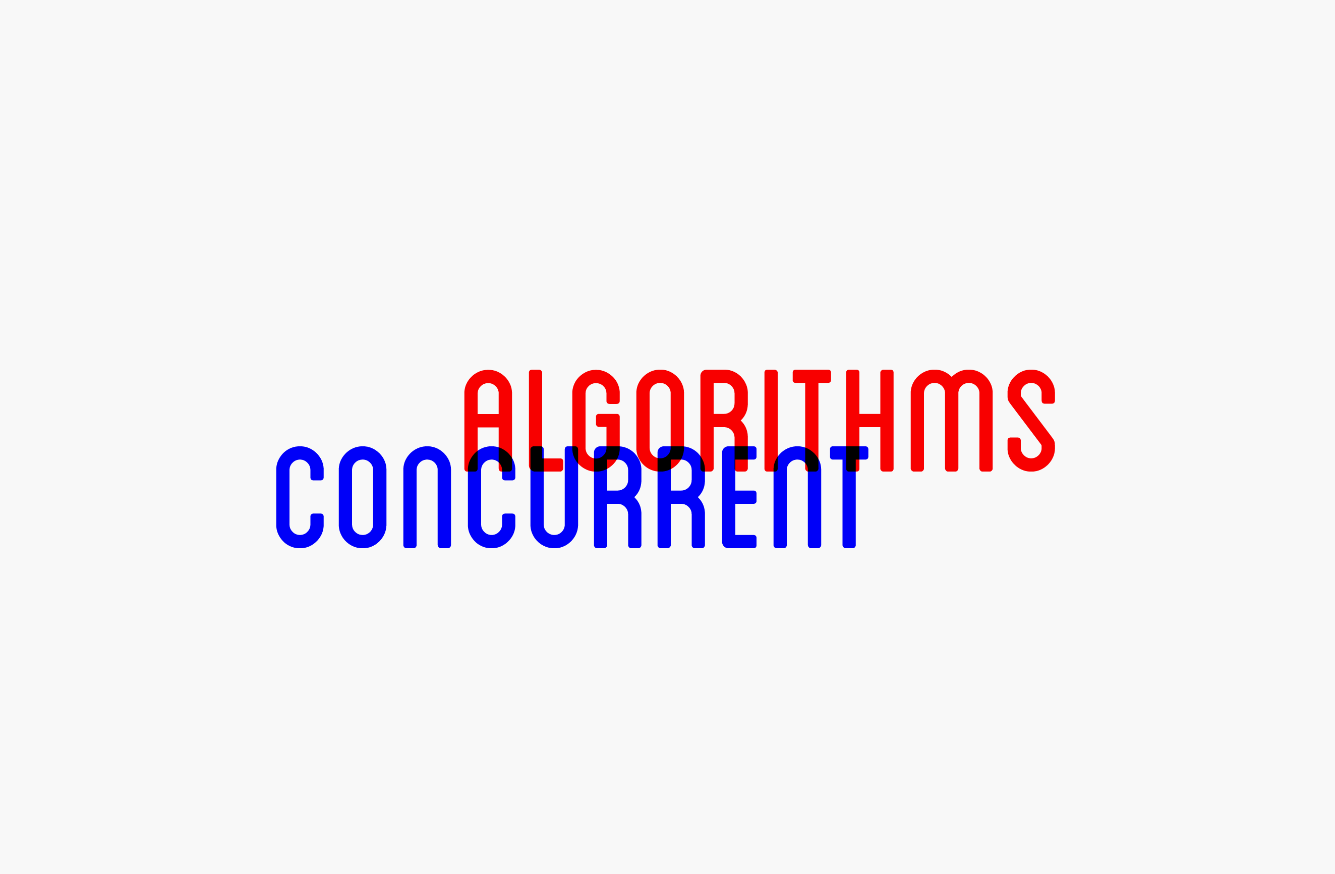 Concurrent Algorithms Logo — by Yagnyuk.