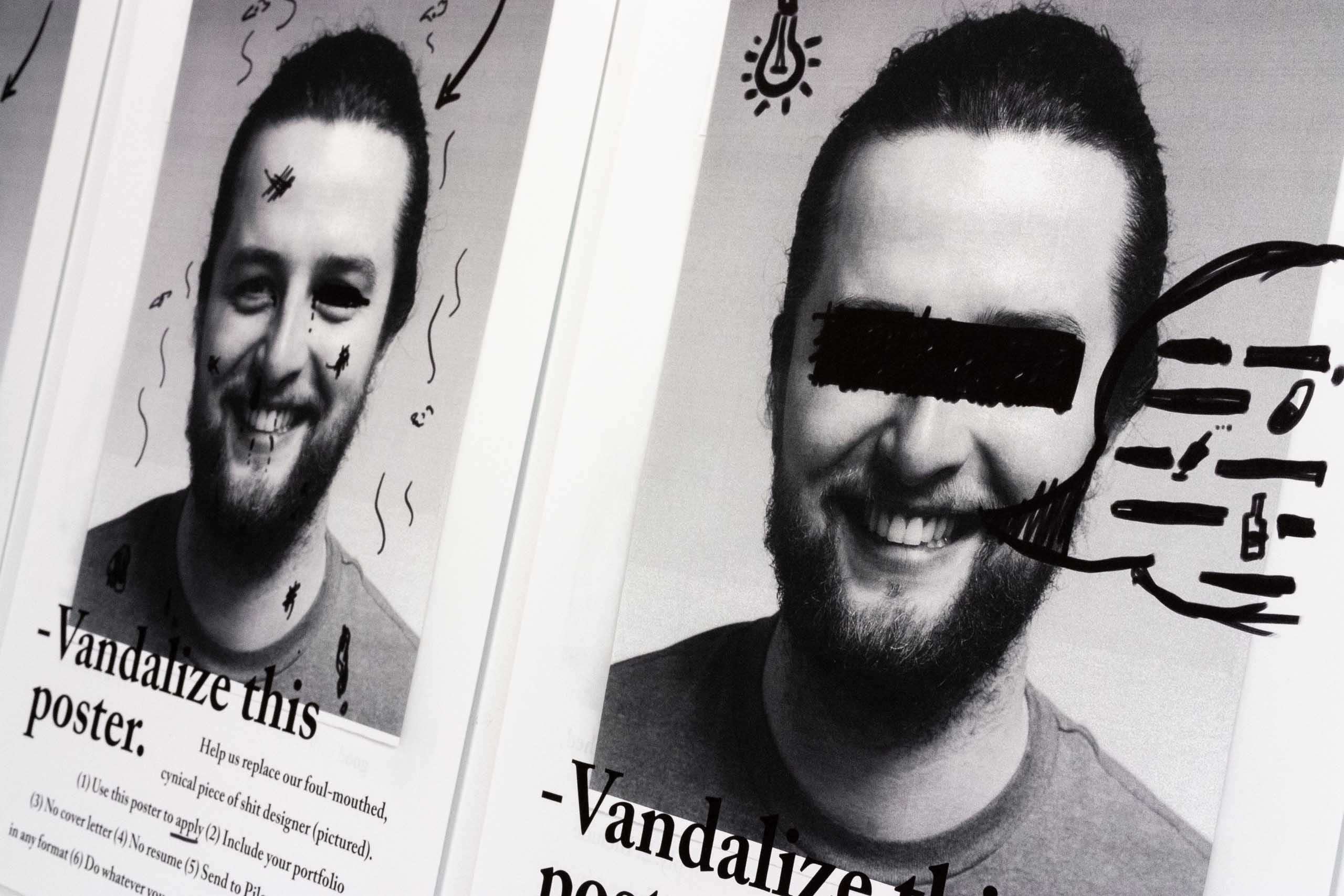 Posters in "Stinks" and "Drugs" variations — by Yagnyuk.