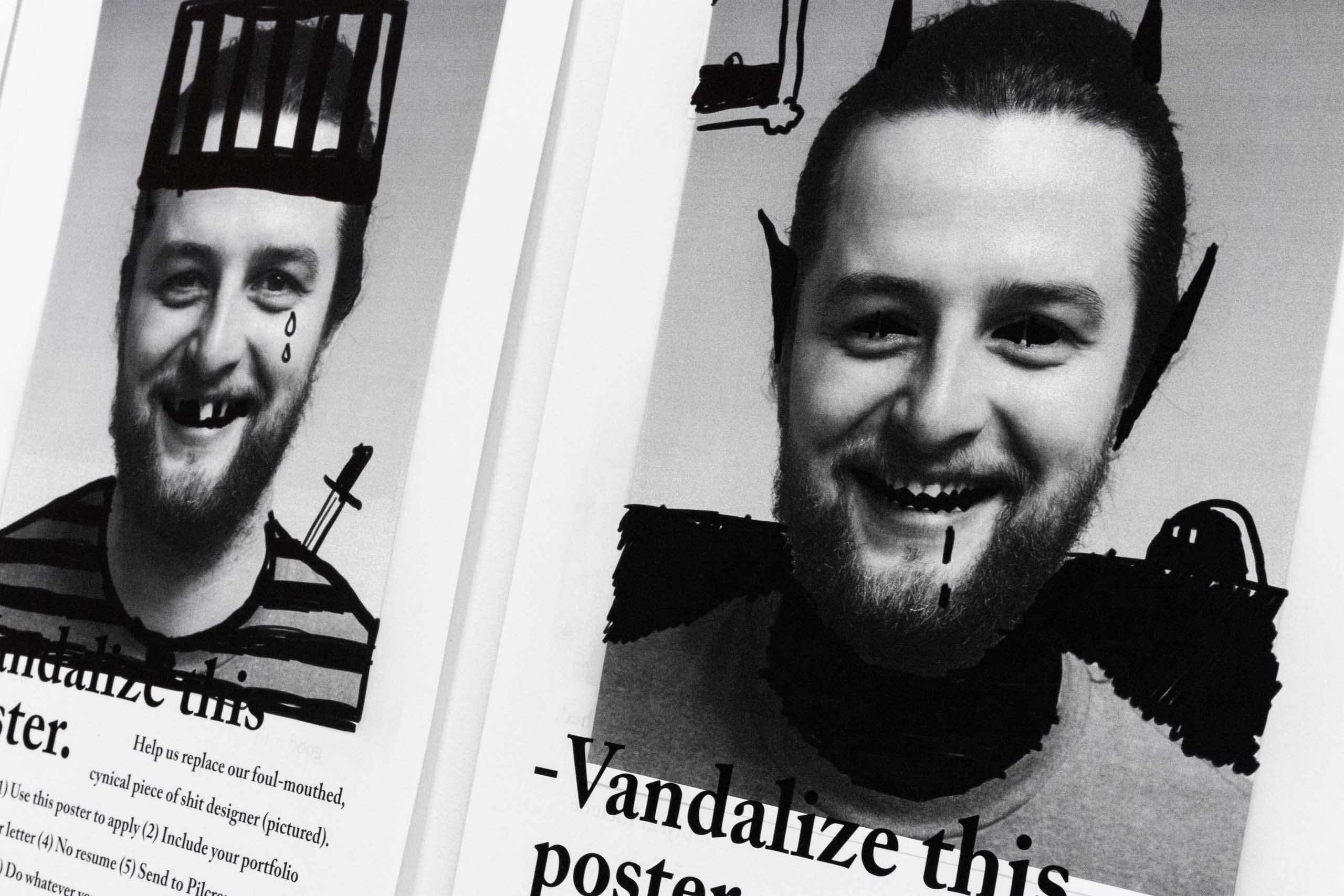 Poster in "Jail" and "Devil" variants — by Yagnyuk.