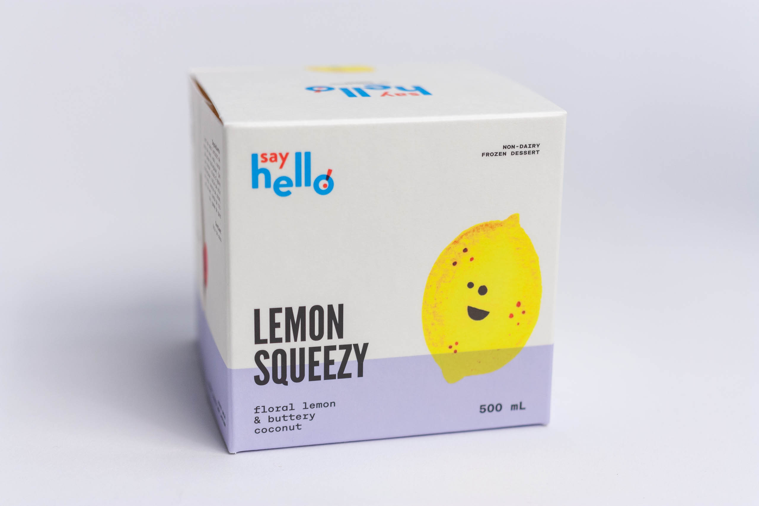 Lemon Sqeezy Cube with lemon illustration — by Yagnyuk.