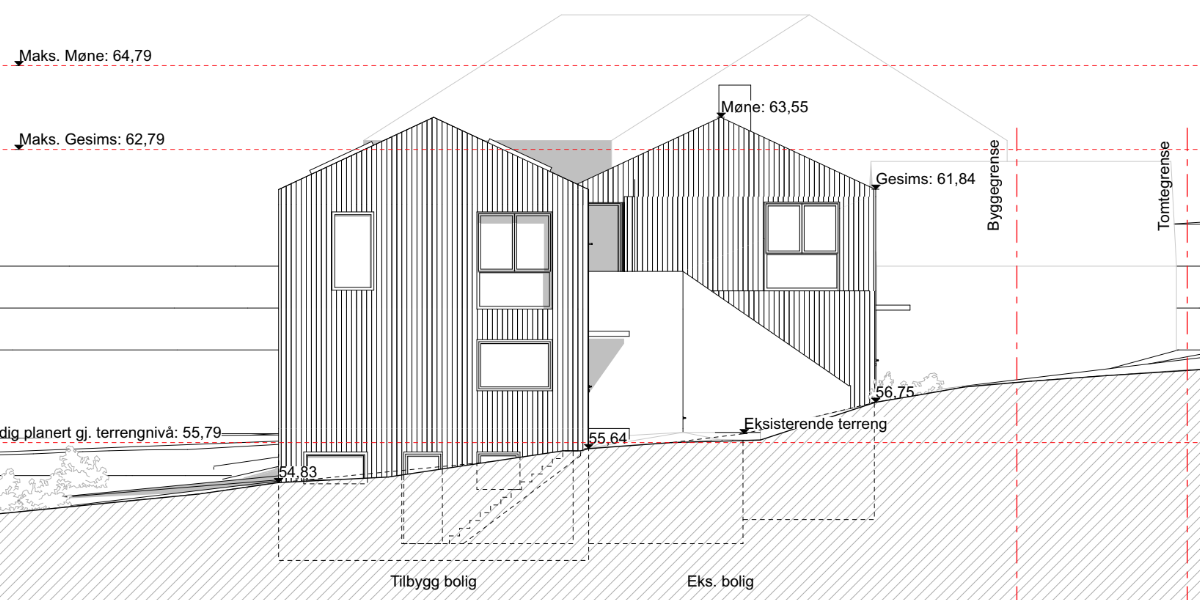 Bygge hus plantegning