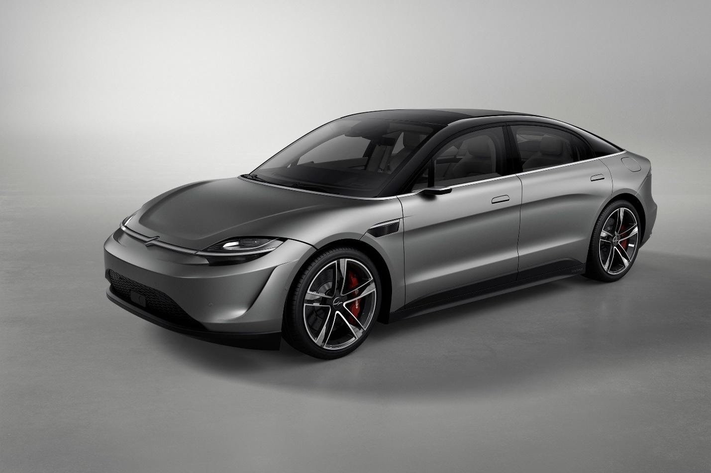 Sony Vision-S concept electric car unveiled at CES looks at a connected near-future