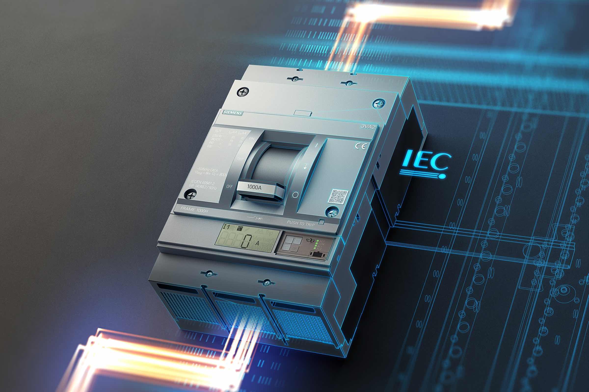 ETU340ELISA, Kompaktleistungsschalter 3VA, Kennlinienvergleich, Siemens, schutztechnik, niederspannung, selektivität