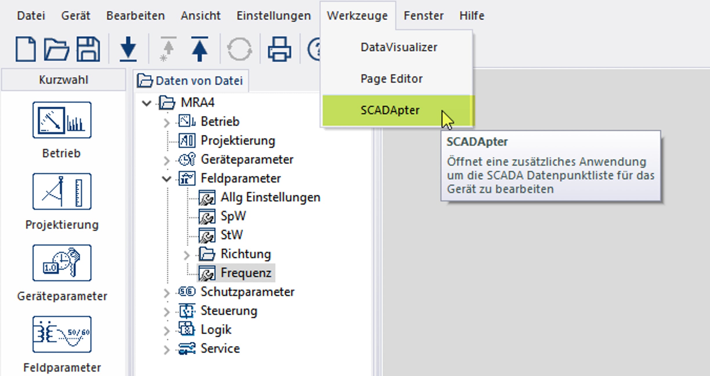SCADA SCADApter IEC 60870 Profibus DP Woodward SEG