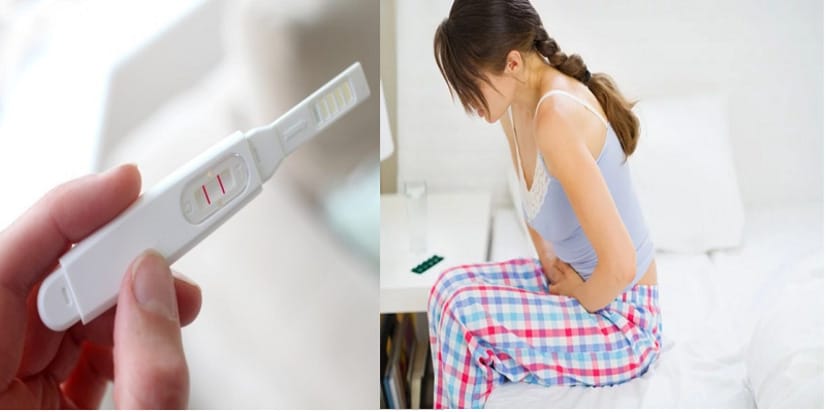 trễ kinh căng chướng bụng dưới có sao không