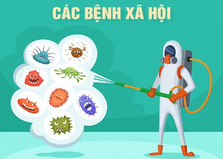 hình ảnh các bệnh xã hội thường gặp