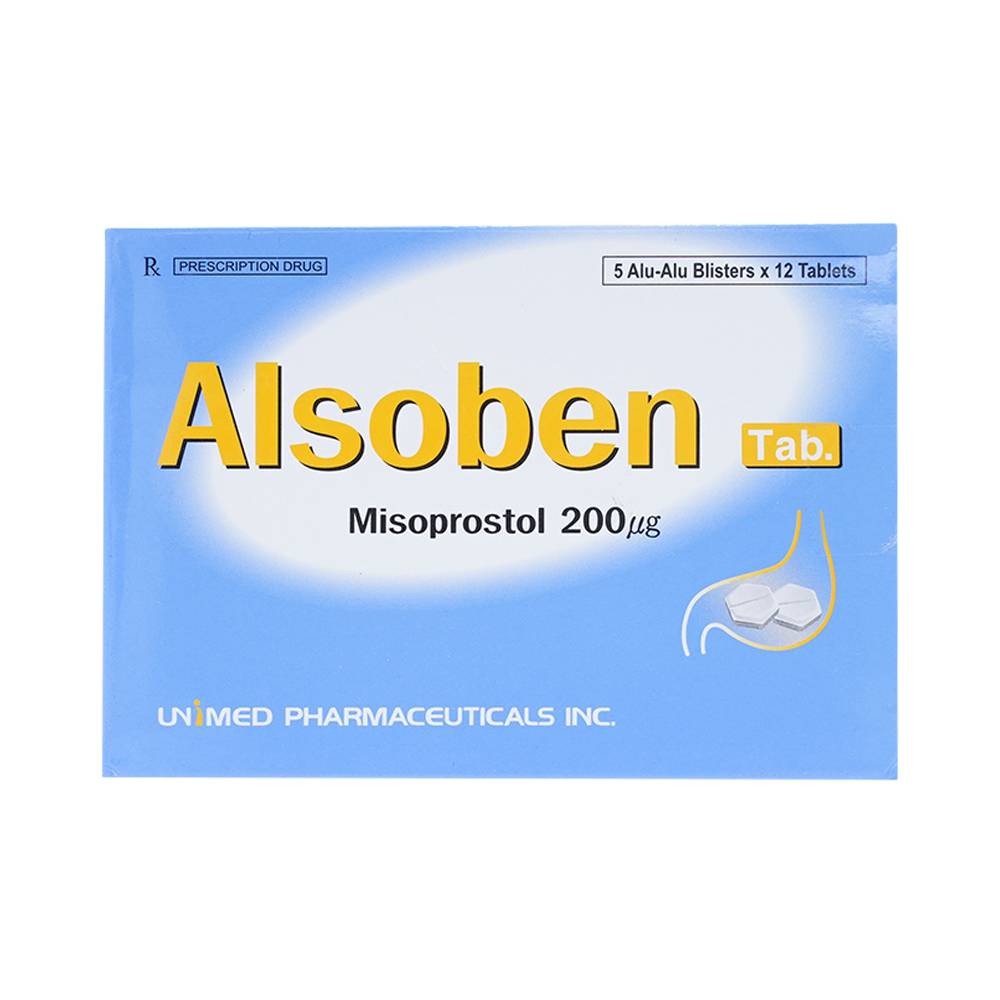 Thuốc Alsoben Misoprostol 200mg