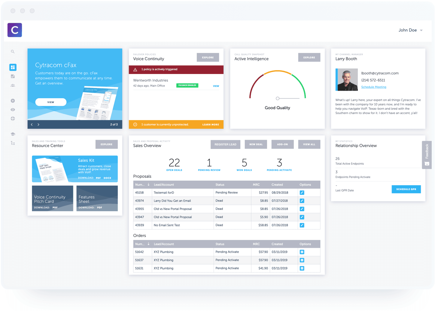 Cytracom Portal