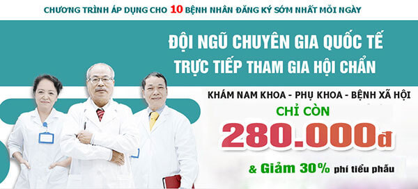 Gói khám nam khoa tổng quát chỉ với 280k tại Phòng khám đa khoa Hưng Thịnh